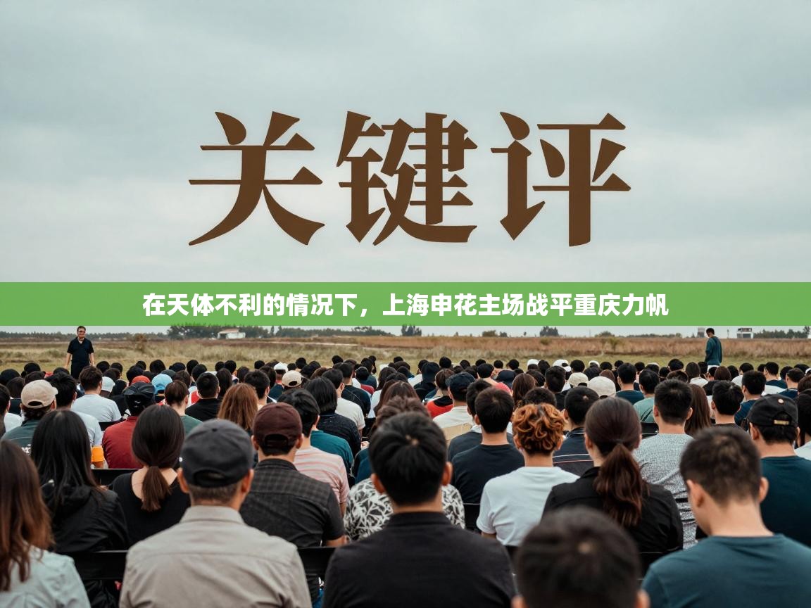 在天体不利的情况下，上海申花主场战平重庆力帆  第2张